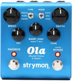 Педаль эффектов для электрогитары Strymon Ola dBucket Chorus Vibrato