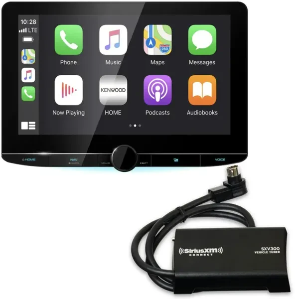 Kenwood DNR1007XR 10.1" Touchscreen Receiver + XM Tuner Module