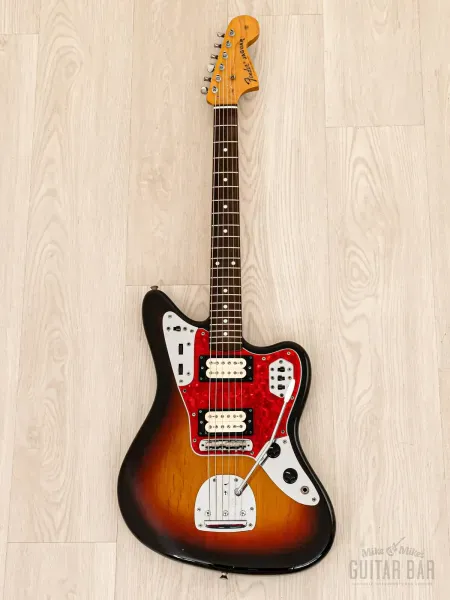 Электрогитара Fender Order Made Cobain Jaguar JG66 HH Sunburst w/gigbag Japan 1995