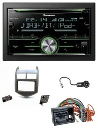 Автомагнитола для Chevrolet Aveo/Sonic (с 2011) Pioneer 2-DIN, Bluetooth, DAB, USB, CD, MP3