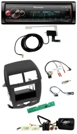 Pioneer Bluetooth DAB USB Lenkrad Autoradio für Mitsubishi ASX 2010-2014