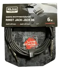 Инструментальный кабель Xline Cables RINST JACK-JACK 06 6 м