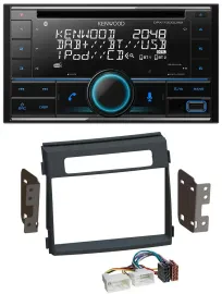 Kenwood CD 2DIN DAB USB MP3 Bluetooth Autoradio für Kia Soul AM Facelift 11-14