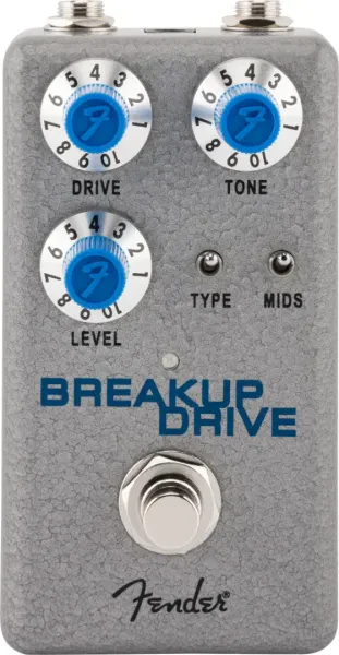 FENDER Hammertone  Breakup Drive Pedal, Solid Aluminum Stomp Box #0234580000