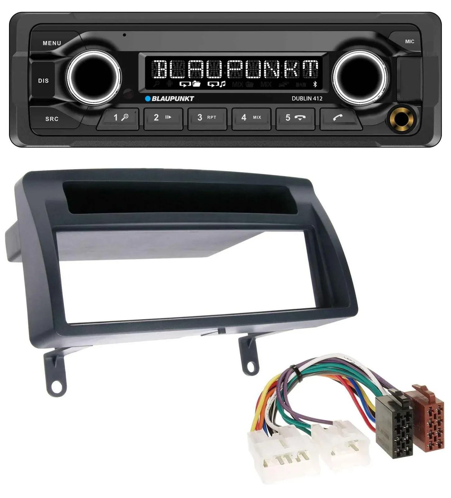Blaupunkt MP3 Bluetooth USB AUX Autoradio für Toyota Corolla E12 2003-2008 dunke