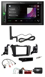 Pioneer MP3 DAB Lenkrad 2DIN Bluetooth Autoradio für Mazda 5 2010-2015
