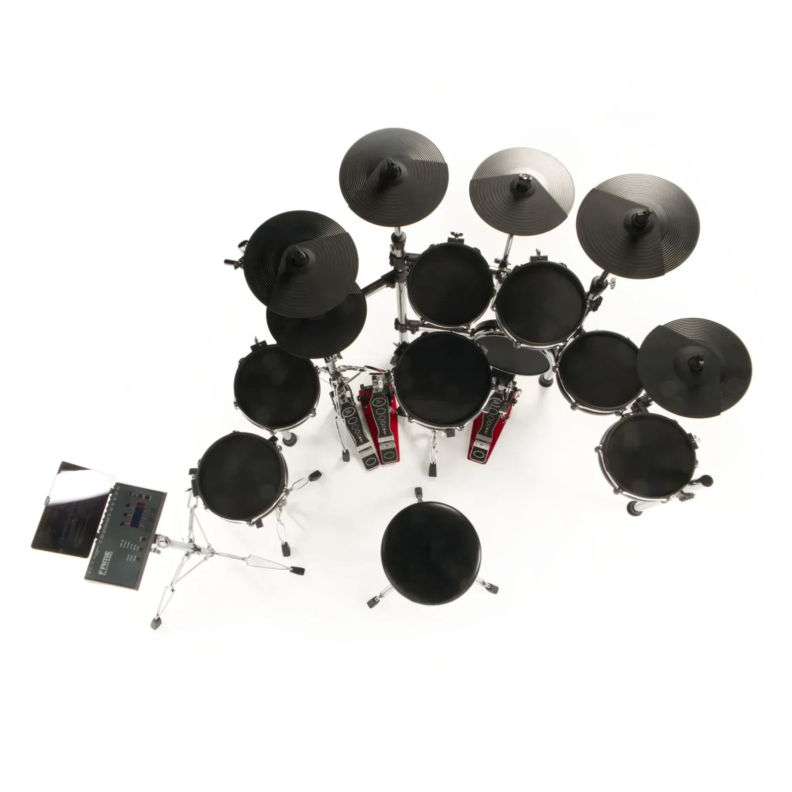 Электронная ударная установка Fame Hybrid Pro XT Chrome Monster (набор) хром