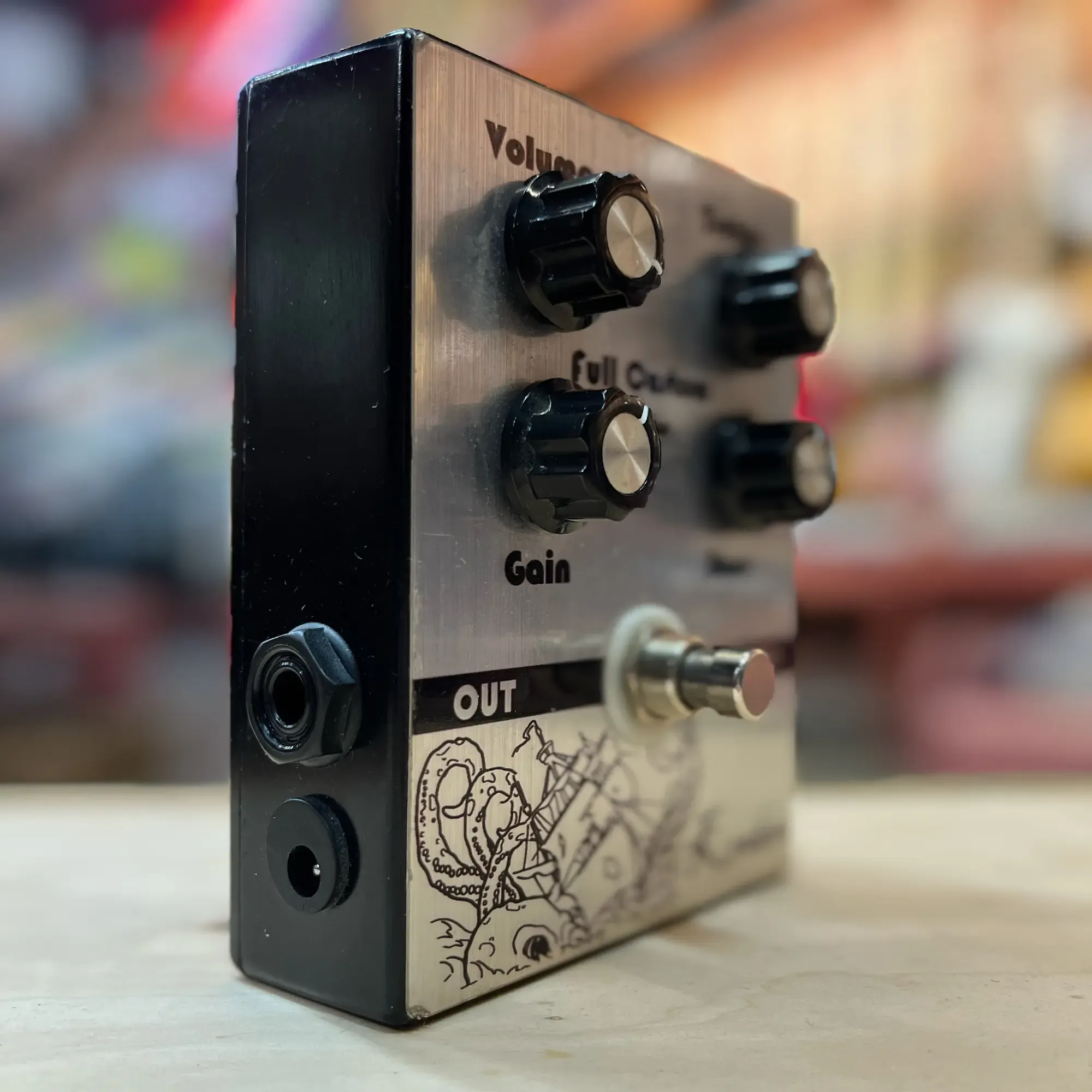 Педаль эффектов для электрогитары Full Custom Music Kraken Overdrive USA 2020's