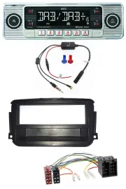 Dietz DAB USB MP3 Bluetooth Autoradio für Smart ForTwo (451, ab 2010)