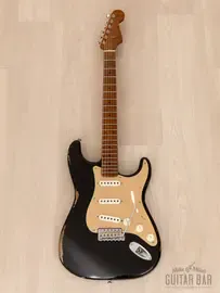 Электрогитара Fender Custom Shop 1956 Stratocaster Relic NAMM Limited Edition SSS Black w/case USA 2020