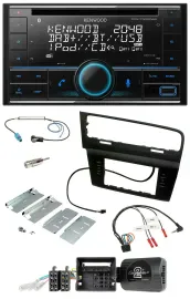 Kenwood CD 2DIN DAB USB Lenkrad Bluetooth Autoradio für VW Golf VII ab 2012