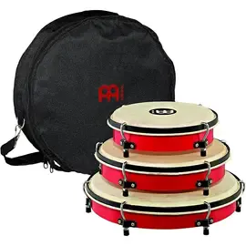 Набор барабанов Meinl Plenera Set of 8, 10, & 12 ABS Frames with Goat Skin Heads & Nylon Bag