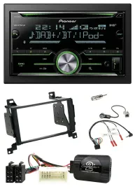 Автомагнитола Pioneer 2DIN Bluetooth DAB USB CD для Hyundai Santa Fe (2007–2012)