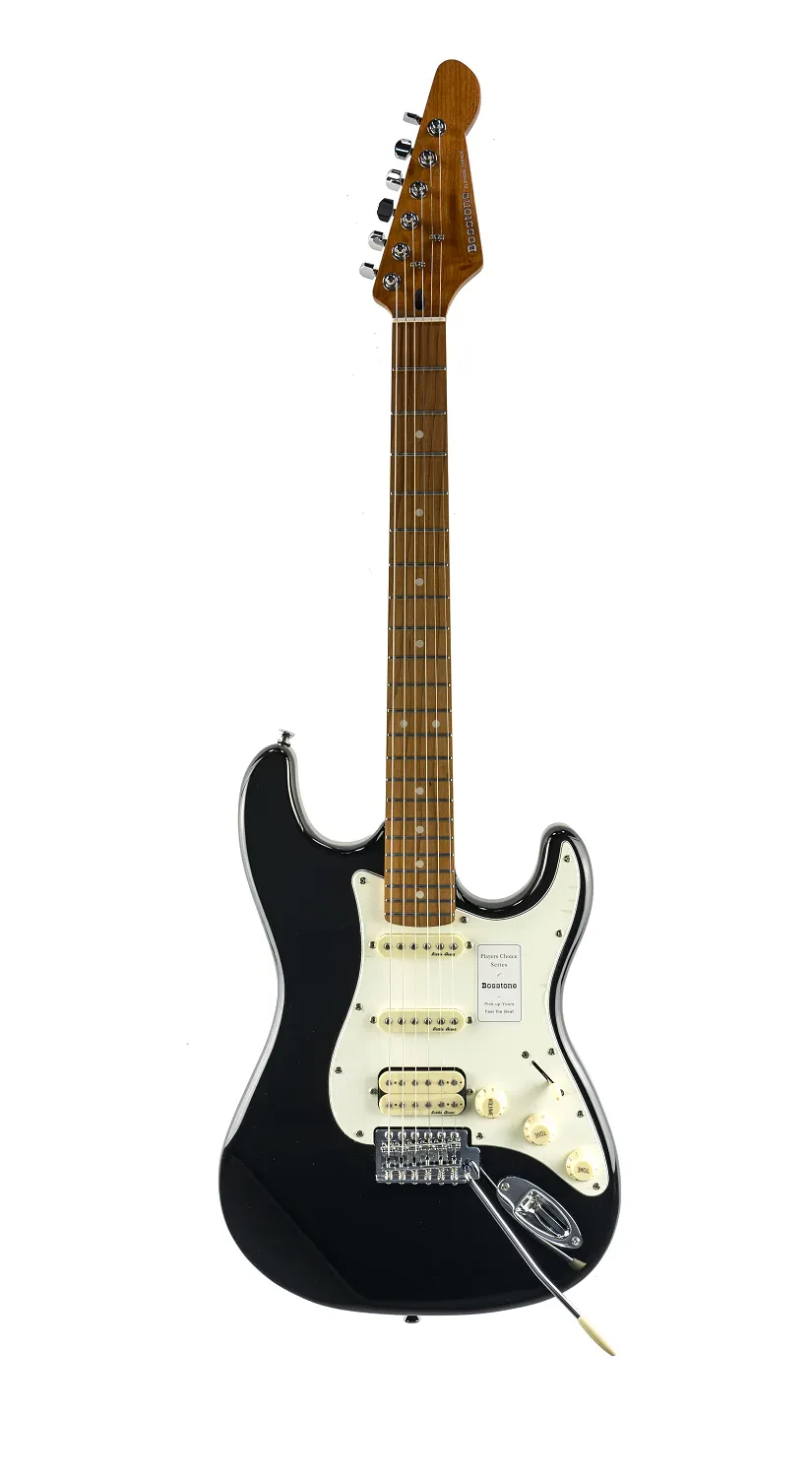 Электрогитара Bosstone SEG-04 BK 6 струн, HSS, цвет черный