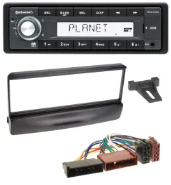 Continental USB MP3 AUX 1DIN Autoradio für Ford Mondeo 96-02 Puma ab 97 Transit