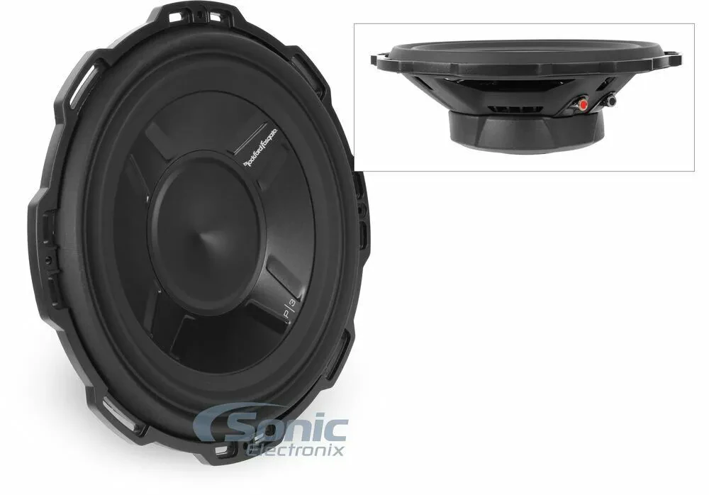 Сабвуфер автомобильный Rockford Fosgate P3SD4-12 Punch Stage 3 12" 400W, двойная катушка 4 Ом, малой глубины