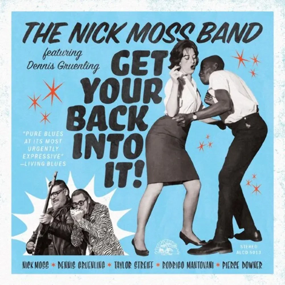 Виниловая пластинка Nick Moss Band – Get Your Back Into It (Релиз 2023) Sealed