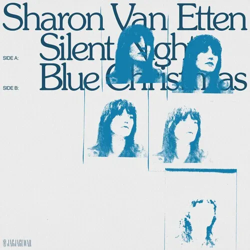 Виниловая пластинка Sharon Van Etten - Silent Night / Blue Christmas (Clear Blue) [New 7" Vinyl] Blu