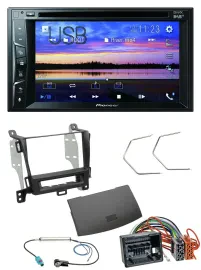 Pioneer Bluetooth 2DIN USB DVD DAB MP3 Autoradio für Opel Zafira ab 12 jet black