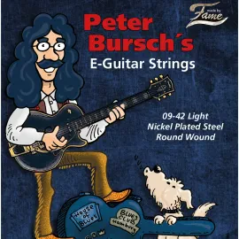 Fame PBE0942, Peter Bursch, 09er E-Gitarrensaiten