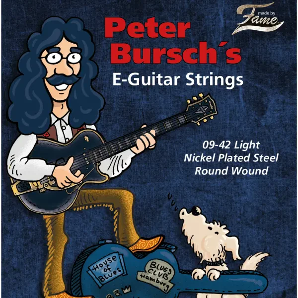 Fame PBE0942, Peter Bursch, 09er E-Gitarrensaiten