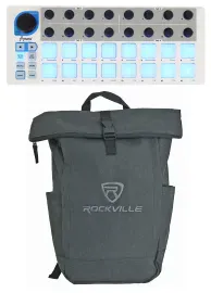 Arturia BeatStep 16-Step Analog Sequencer Midi USB DJ Pad Controller+Backpack