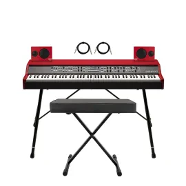 Nord Grand 2 88-Note Kawai Hammer Action with Ivory Touch Stage Keyboard Bundle