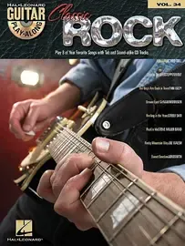 Ноты MusicSales GUITAR PLAY-ALONG VOLUME 34 CLASSIC ROCK GTR BOOK/CD