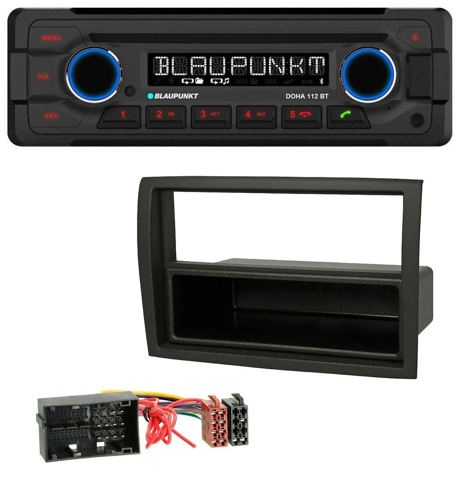 Автомагнитола для Fiat Ducato/Citroen Jumper/Peugeot Blaupunkt CD/MP3, Bluetooth, USB, AUX