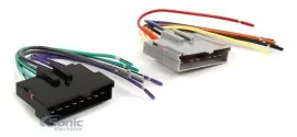 Scosche FD02B Aftermarket Stereo Wire Harness for Select 1986-97 Ford Vehicles
