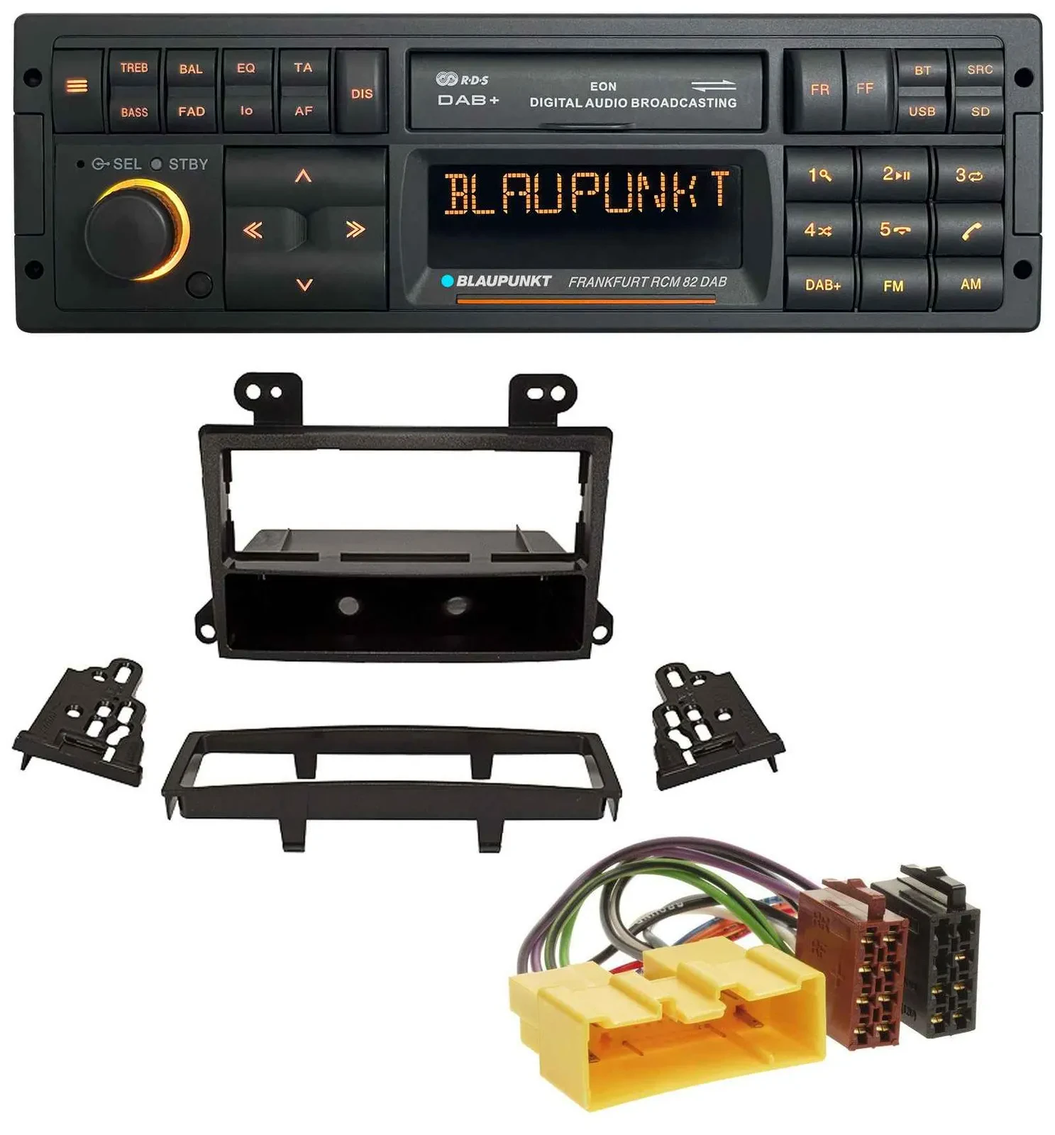 Blaupunkt USB DAB SD MP3 Bluetooth Autoradio für Mazda MPV (2000-2006)