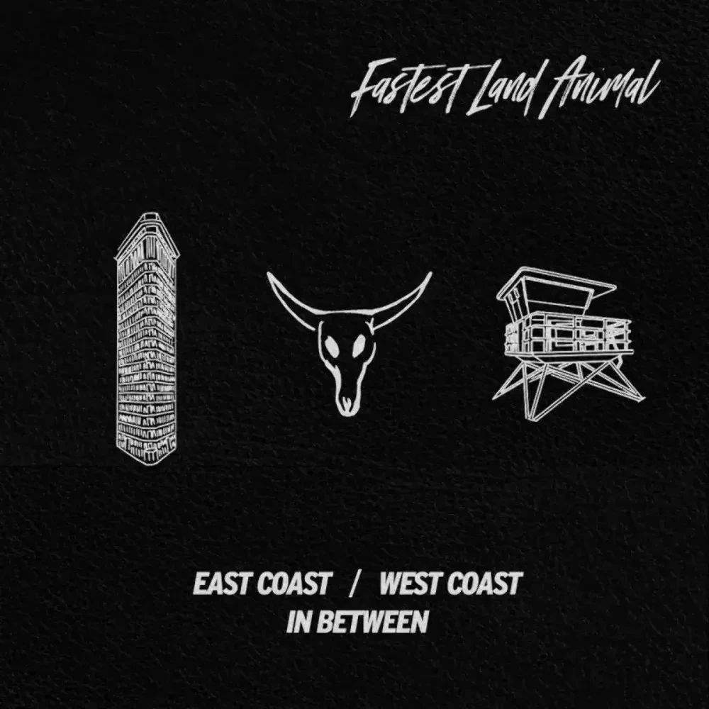 Виниловая пластинка Fastest Land Animal – East Coast, West Coast, In Between (Релиз 2023)