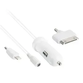 Axxess AXM-CLA-M30L | Multi-Connector Vehicle Charger For Apple Phones