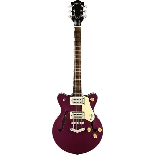 Электрогитара полуакустическая Gretsch G2655 Streamliner Center Block Jr. Double Cut V-Stoptail Guitar B Orchid