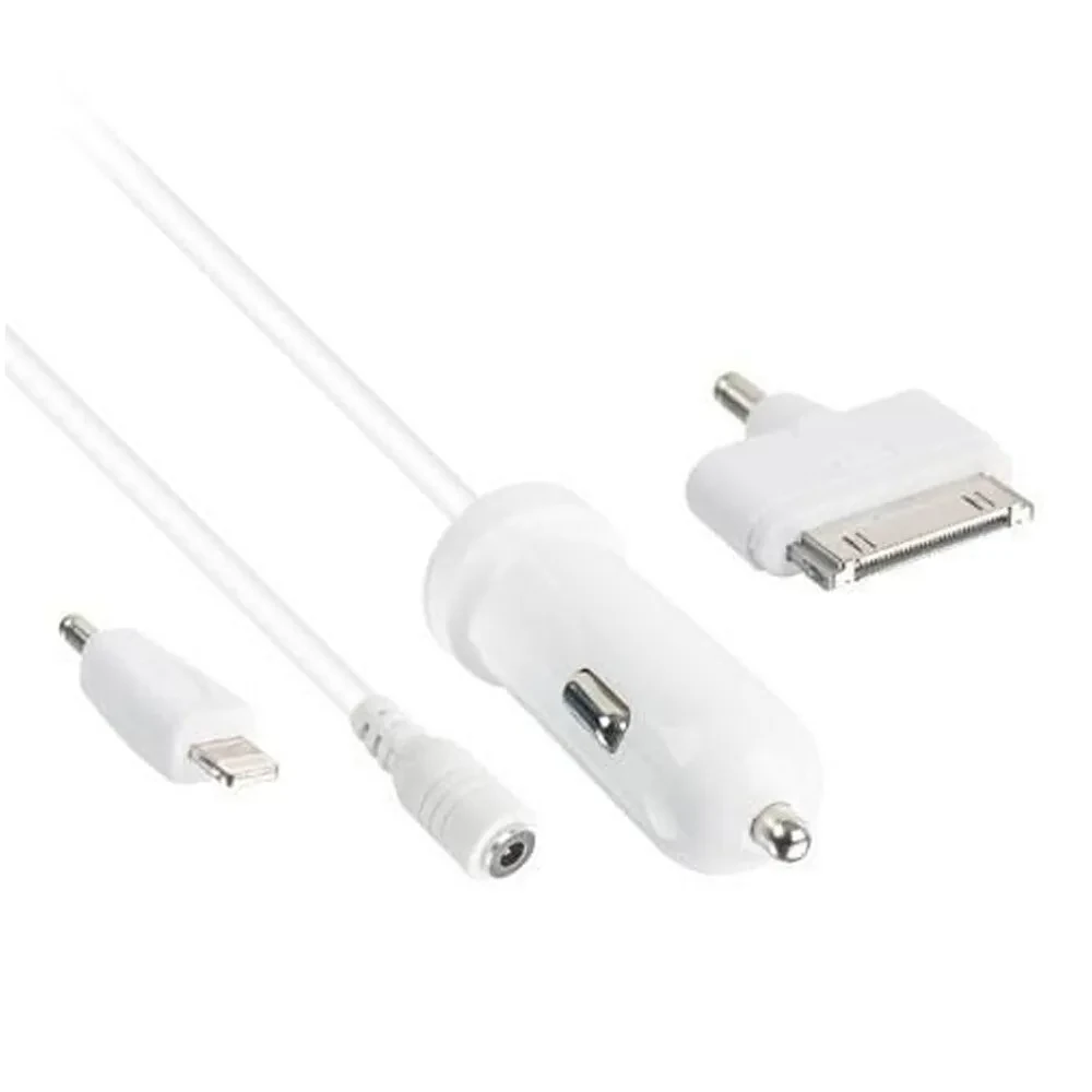 Axxess AXM-CLA-M30L | Multi-Connector Vehicle Charger For Apple Phones