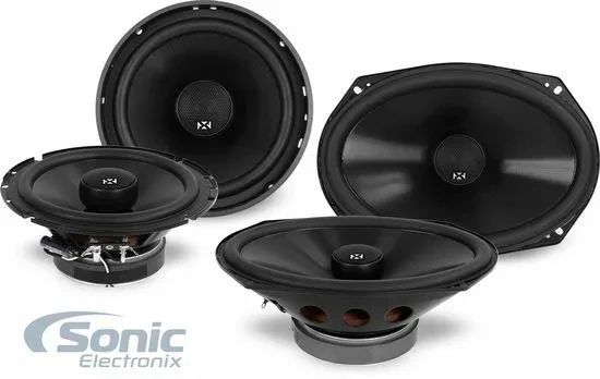 NVX VSP69 VSP65 6 x 9" & 6.5" V-Series Coaxial Car Speaker System Package