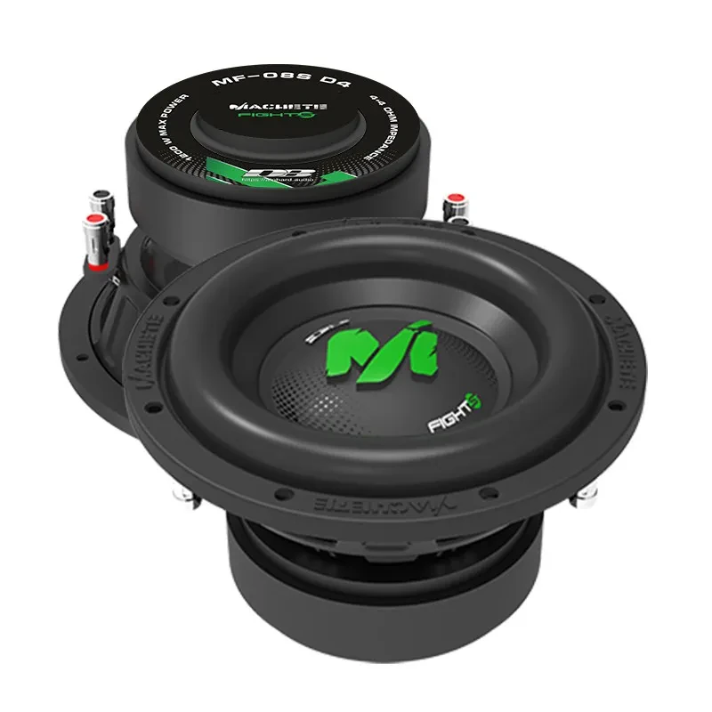 Deaf Bonce MF-08S D2 8” Machete Series Dual 2-ohm Car Subwoofer
