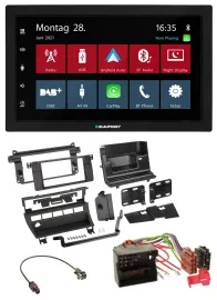 Blaupunkt MP3 Bluetooth DAB 2DIN USB Autoradio für BMW 3er 2002-2006 5 Schalterö
