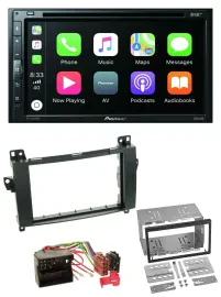 Pioneer DVD 2DIN MP3 DAB Bluetooth USB Autoradio für Mercedes B-Klasse T245 05-1