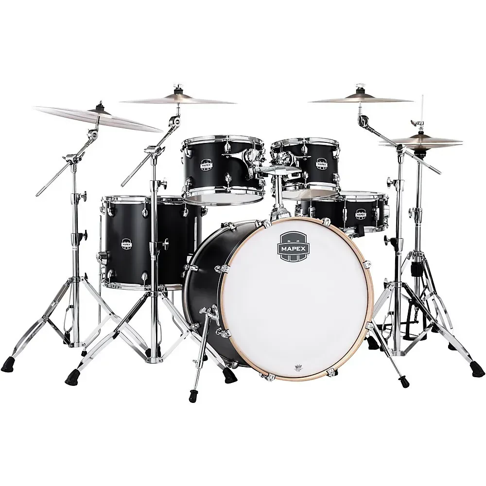 Ударная установка Mapex Mars Maple Rock (набор, 5 шт.) бас-барабан 22" цвет матовый чёрный