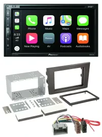 Pioneer DVD 2DIN MP3 DAB Bluetooth USB Autoradio für Volvo XC 90 02-14 14 Pin
