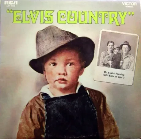 ELVIS PRESLEY - Elvis Country (I'm 10,000 Years Old) (LP , Used)