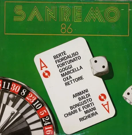 VARIOUS  ARTISTS - Sanremo 86 (LP , Used)