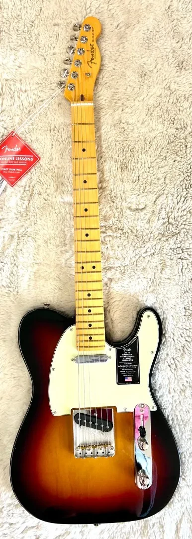 Fender LTD Silent System American Pro Classic Telecaster Guitar w/Bag, Sunburst