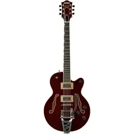 Электрогитара полуакустическая Gretsch G6659TFM Players Edit Broadkaster Jr Center Block Single-Cut Dark Cherry