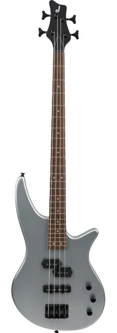 Jackson JS Series JS2 Spectra 4-String Electric Bass Guitar, Quiksilver Finish
