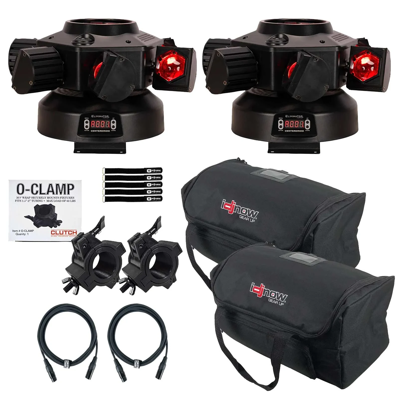 Прибор эффектов Eliminator Lighting CenterDroid (набор, 2 шт.) с сумками