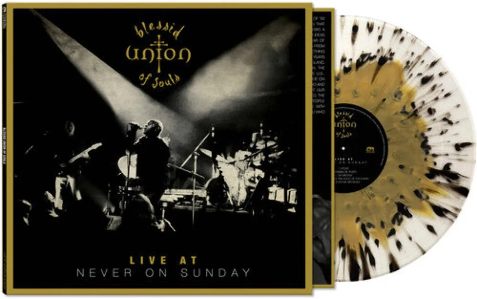 Blessid Union of Souls - Live At Never On Sunday [Clear, Black, and Gold Splatte