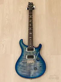 Электрогитара PRS Custom 24 Trem 10 Top HH Faded Blue Burst w/case USA 2012