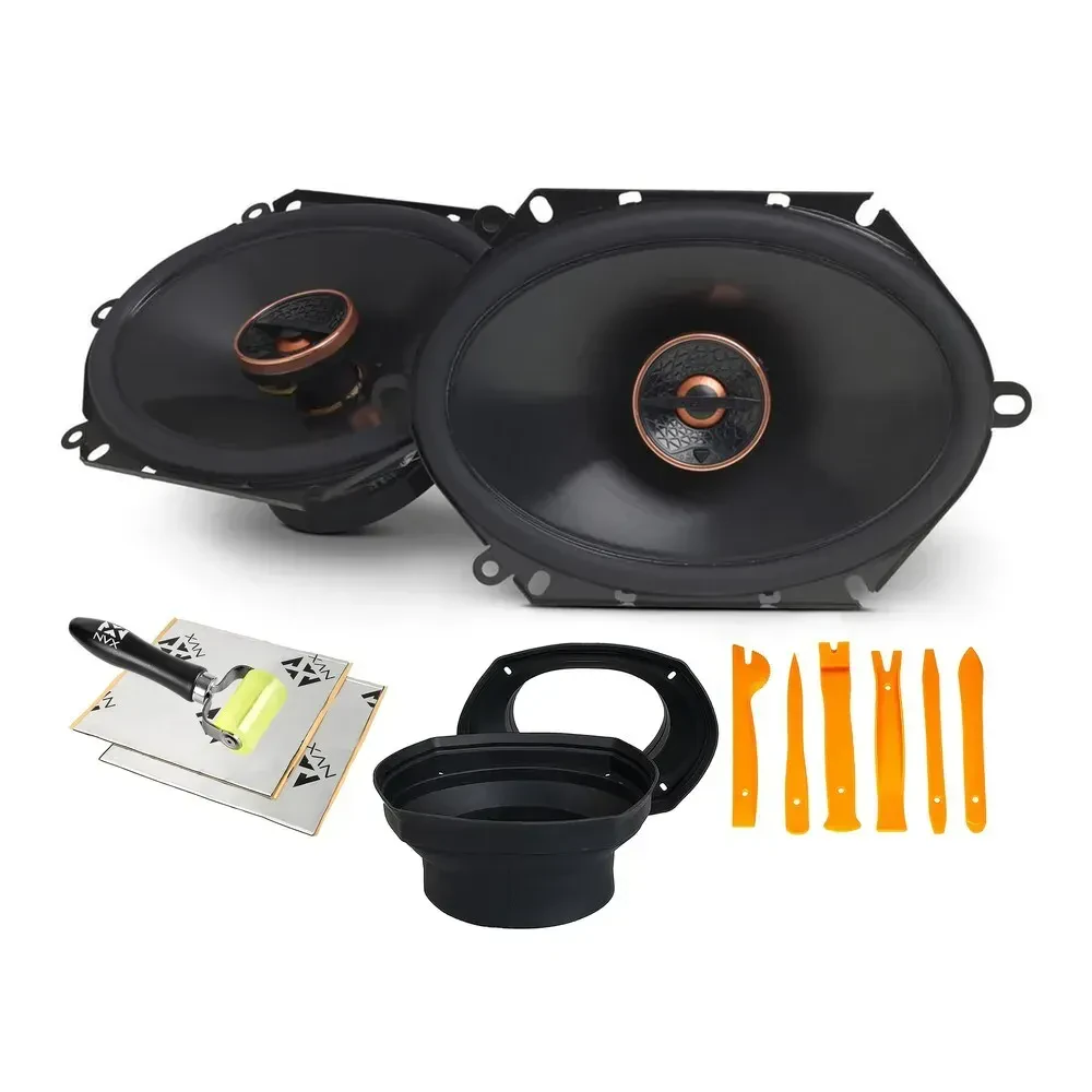 Infinity Reference 8632CFX 120W 6x8" Car Speakers w/ NVX Install Kit